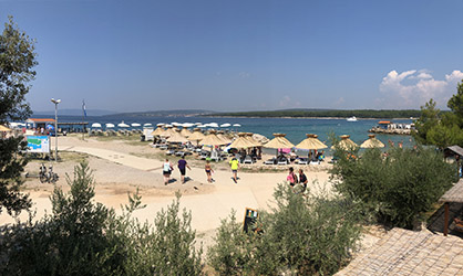 CHORVATSKO – OSTROV KRK – PUNAT – HOTEL OMORIKA